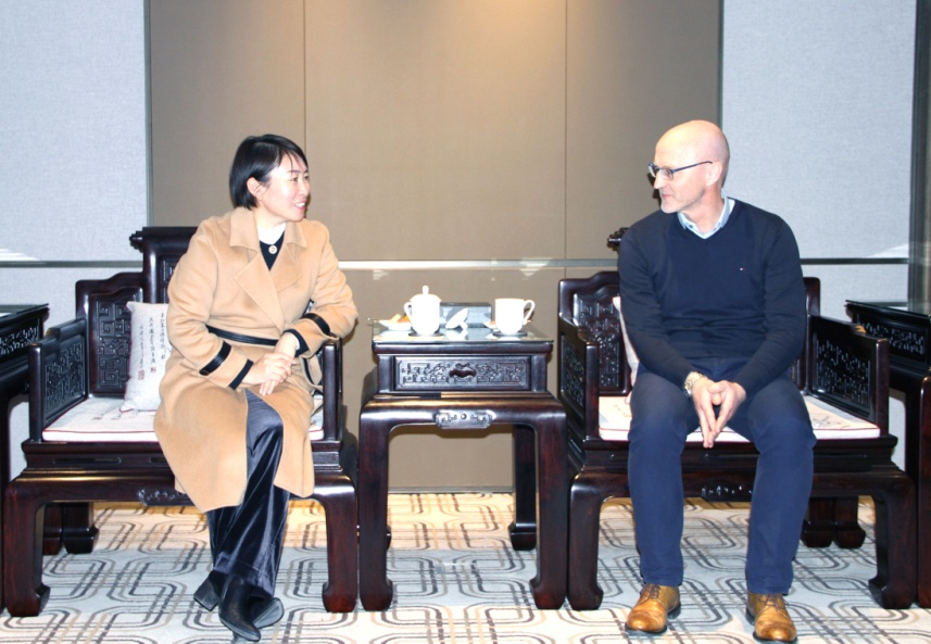 市委常委、臨朐縣委書記劉艷芳會(huì)見德國曼胡默爾集團(tuán)客人